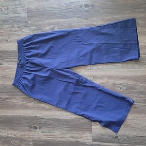 Spa Uniform Pants - Capri Navy blue
